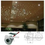 Trade shop traesio ? spot encastrable ciel �toil� ? lumi�re chaude 3000k et froide 6000k ? led 0, 2w ...