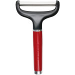 Kitchenaid trancheur à fromage acier inoxydable avec poignée ergonomique, rouge Kitchenaid trancheur à fromage acier inoxydable avec poignée ergonomique, rouge