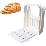 Trancheuse � pain pour pain fait maison, moule de d�coupe r�glable pour g�teaux, �paisseur r�glable, ...