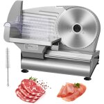 Trancheuse à viande électrique mophorn 180 w, lame en acier inoxydable sus420 de 7, 5 po, épaisseur réglable ... Trancheuse à viande électrique mophorn 180 w, lame en acier inoxydable sus420 de 7, 5 po, épaisseur réglable ...