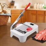 Trancheuse � viande manuelle en acier inoxydable - trancheuse universelle manuelle - mouton - l�gumes ...