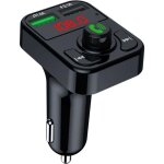 Transmetteur fm de voiture kit de voiture bluetooth mains libres lecteur mp3 3. 1a charge rapide