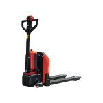 Matisre - transpalette lectrique tout terrain  roues crantes - batterie lithium amovible - fourches ...