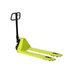 Transpalette manuel vert 3t pour charge lourde - fourches 1150x525mm - roues caoutchouc - industrie et ...