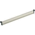 Traverse dossier suspendu - d�cor : noir nickel� - mat�riau : acier - pour caisson de largeur int�rieure ...