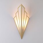 Treetalk - appliques murales en fer forg� avec abat - jour en tissu de lin, applique murale cr�ative ...