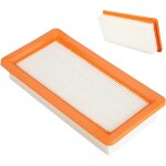Lment filtrant pour aspirateur, pices de rechange plates pour nettoyeur vapeur  filtre pour balai ...