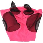 Masque anti - mouches en maille pour cheval masque facial lastique respirant pour cheval avec protection ...