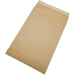 Tremplin editions - lot de 100 pochettes � soufflets 30 mm kraft arm� 130 gr c4 : 229 x 324 mm