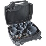 Tr�pan carbure tungsten - k coffret 9dia 22 - 102mm - erko