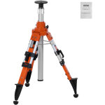 Trepied de niveau laser vevor support filete 5 / 8' - 11, reglage de la hauteur de 27, 16 a 67, 71 pouces, ...
