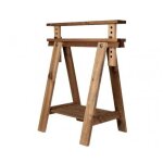 Treteau de bureau reglable teinte