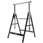 Trteau tlescopique 200 kg, hauteur: 1, 3m, 6, 3kg, rglage en hauteur, trteau de chantier - stier