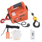 Treuil � c�ble �lectrique, palan � c�ble �lectronique de 500 kg avec t�l�commande sans fil, protection ...