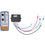 Treuil �lectrique t�l�commande sans fil syst�me de contrleur 12v interrupteur d'alimentation pour v�hicule ...