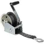 Treuil � manivelle bidirectionnel, treuil manuel tremp�, machine nue 1000 / 1200lbs couleur galvanis�e ...