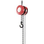 Treuil manuel 1t mini palan � cha�ne hauteur 3m, crochet rotatif 360� s�curis� pour ateliers / chantiers ...