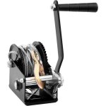 Vevor treuil manuel capacite de traction 362, 8 kg treuil de remorque de bateau manivelle robuste avec ...