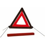 Autobest ? triangle de pr�signalisation homologu� pliable ? coloris rouge ? �tui de rangement inclus ...