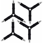 Triangle tendeur drap housse rglable, fixation sangle de maintien pour literie, drap lit, housse repassage, ...