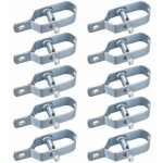 Trimec - 10 pi�ces tendeur grillage, tendeur de cl�ture, tendeurs � fil barbel�, kit de connecteurs tendeur ...