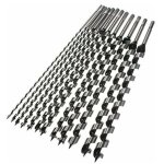 Trimec - 460mm 6 - 28mm hex shank point brad point foret tari�re foret spirale bois outil de forage - ...