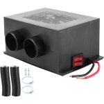 Trimec - chauffage de voiture 12v 600w, 2 trous, portable, chauffage rapide, antigel, universel, silencieux, ...