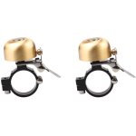 Trimec - lot 2 sonnette de v�lo classique en laiton avec un joli son fort - accessoire de v�lo pour enfants ...