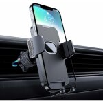 Support tlphone voiture [clip de qualit militaire] porte tlphone rotatif  360 degrs pour grille ...