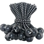 Trimec - tendeur elastique 50 pi�ces, tendeur bache 10cm, corde elastique, sandow elastique, tendeur ...