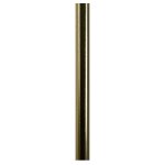 Fonderie rollinger - tringle acier de 16 x 8 mm en 1300 mm noir sabl� pour cr�mone finition vieux fer ...