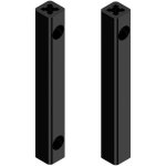 Tringle pour cr�mone omniia longueur 2500 mm aluminium perc� blanc ral 9010 - tirard sas