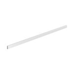 Hettich - tringle pour fa�ade tiroir � l'anglaise arcitech � recouper en alu blanc - l. 2000 mm - 9182714 ...