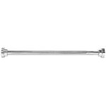 Tringle  rideau de douche extensible en acier inoxydable avec tige de tension  ressort rtractable ...