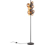 Trio - lampadaire 7xg9 max 10w corps metal anthracite select - bubble 88830858