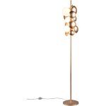 Trio - lampadaire led dore 7 lampes culot g9 select - bubble 88830869