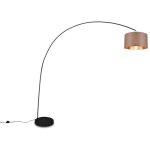 Trio - lampadaire led noir et taupe culot e27 mansur 71857928 71857928 71857928 71857928 71857928 71857928 ...