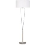Trio lighting - lampadaire design, lampe de sol paris 2 gris en metal, trio