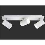Trio - marley 3 spots ceiling mount gu10 35w metal white 802400301