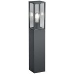 Trio - luminaires de jardin, lampadaire outdoor garonne anthracite en metal