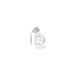 Triple verrouillage appliquer cyl. européen avec loquet aveugle. lourd 73 mm - 73 mm (imb ne42 7) réversible ... Triple verrouillage appliquer cyl. européen avec loquet aveugle. lourd 73 mm - 73 mm (imb ne42 7) réversible ...