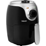 Tristar friteuse � air chaud 2 l 1000 w noir, argent