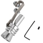 Type de trompette tuyau d'�chappement universel soupape de surpression simulateur sifflet sonore (l). ...
