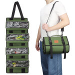 Trousse � outils d'�lectricien de type rouleau, sac d'insertion de fen�tre transparente, sac � outils ...