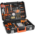 Mophorn - trousse d'outils, un ensemble d'outils  main mnagers gnraux de 146 pices, quip d'une ...