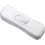 Interrupteur pour c�ble souple tru components 1371836 blanc 1 x off / on 2 a 1 pc(s) s499321
