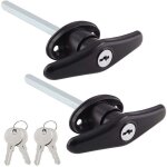 Truck cap locking t - hands campers topper lock, campers shell locks et keys t - handle canopy remplacement ...