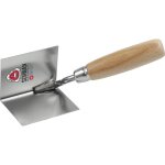 Truelle d'angle intrieur b. 60mm inox swan (par 10)