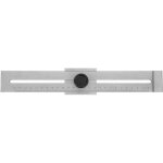 Trusquin de tra�age m�tal, 0 - 250mm plage de mesure jauge de marquage en acier au carbone outils de ...