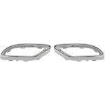 Trywise couvercle d'embout d'�chappement chrom� brillant, garniture de remplacement pour mercedes - benz ...